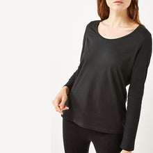 Load image into Gallery viewer, Black Long Sleeve Top
