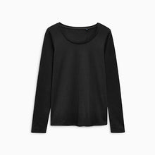 Load image into Gallery viewer, Black Long Sleeve Top
