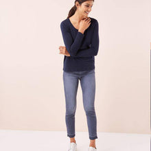 Load image into Gallery viewer, Navy Long Sleeve Top - Allsport
