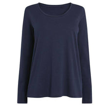 Load image into Gallery viewer, Navy Long Sleeve Top - Allsport
