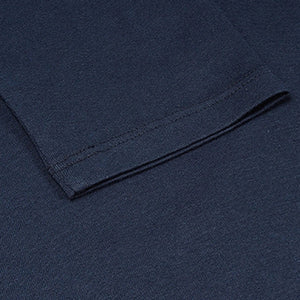 Navy Blue  Long Sleeve Top