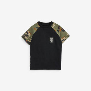 3PK SS CAMO DRIP BLK - Allsport