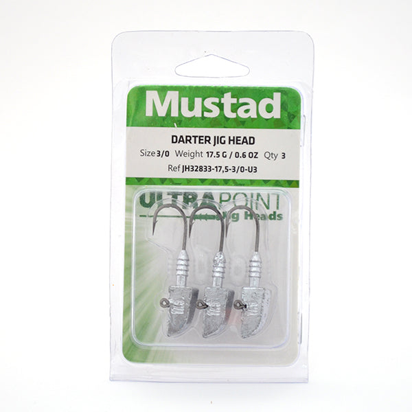 Mustad Ultra Point Darter Classic Jighead Fishing Hook (Ref: JH32833)