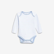 Load image into Gallery viewer, 4PK BLUE LS BASIC BODIES (0MTH-2YRS) - Allsport
