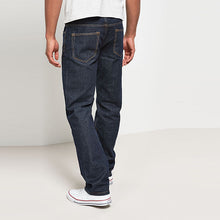 Load image into Gallery viewer, DARK WASH STRAIGHT FIT JEANS
