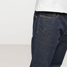Load image into Gallery viewer, DARK WASH STRAIGHT FIT JEANS
