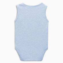Load image into Gallery viewer, 4PK BLUE VEST BASIC BODIES (0MTH) - Allsport
