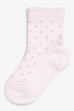 Load image into Gallery viewer, Pink Floral Socks Five Pack  (up to 2 yrs) - Allsport
