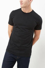 Load image into Gallery viewer, BLACK CREW NECK T-SHIRT - Allsport
