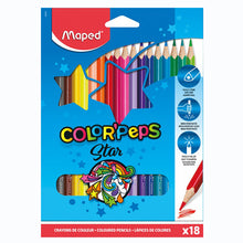 Load image into Gallery viewer, CRAYONS DE COULEUR COLOR&#39;SPEPS X18
