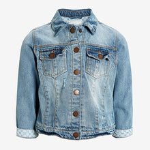 Load image into Gallery viewer, Mid Blue Denim Jacket (3mths-5yrs)

