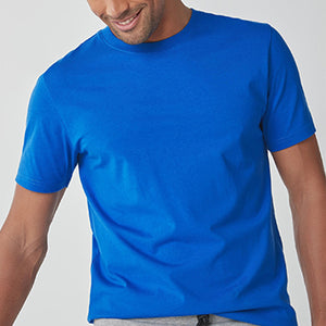 Cobalt Blue Crew Regular Fit T-Shirt - Allsport