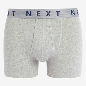 Signature Blue /Grey  A-Front Boxers 4 Pack