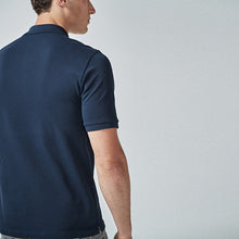 Load image into Gallery viewer, 197498 NAVY PIQUE POLO XXL SPARE - Allsport
