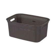 Load image into Gallery viewer, COSMOPLAST 50L Cedarattan Laundry Basket - IFHHLA377
