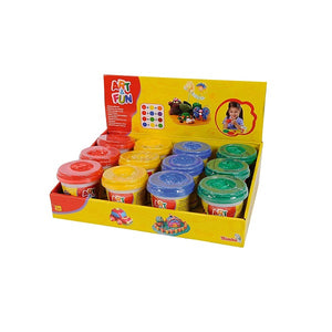 ART & FUN SOFT DOUGH POTS IN DISPLAY