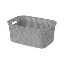 Load image into Gallery viewer, COSMOPLAST 50L Cedarattan Laundry Basket - IFHHLA377
