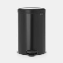 Load image into Gallery viewer, BRABANTIA 20L Pedal Bin newIcon - Matt Black
