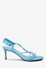 Load image into Gallery viewer, Blue Strappy Sandals - Allsport
