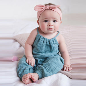 ROMPER TEAL CRINKLE - Allsport