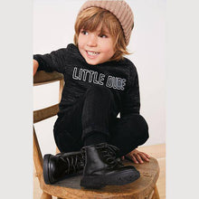 Load image into Gallery viewer, Black Little Dude Crew (3mths-6yrs) - Allsport
