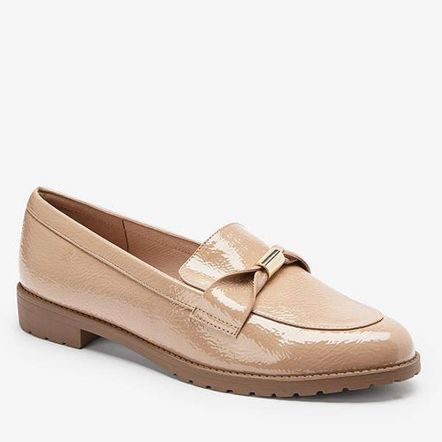 Nude Cleated Hardware Loafers - Allsport
