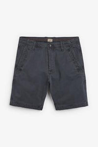 Navy Premium Laundered Chino Shorts - Allsport