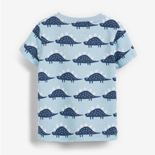 Load image into Gallery viewer, Blue Dinosaur 3 Pack Short Pyjamas (12mths-6yrs) - Allsport
