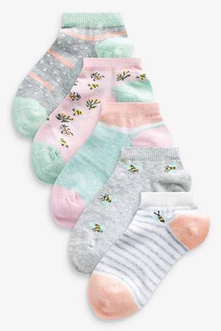 S ALL TRAINER BEE 5P 3 to 5.5 ALL SOCKS - Allsport