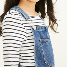 Load image into Gallery viewer, Blue Denim Dungarees (3-12yrs) - Allsport
