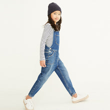 Load image into Gallery viewer, Blue Denim Dungarees (3-12yrs) - Allsport
