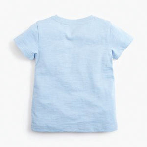 Mid Blue T-Shirt (3mths-4yrs)