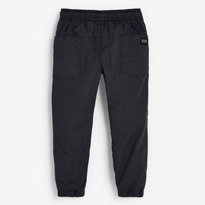 Grey Utility Lined Pull-On Trousers (3-12yrs) - Allsport