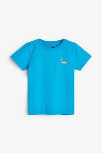Fluro 3 Pack Dinosaur T-Shirts - Allsport