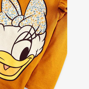 Ochre Disney™ Daisy Long Sleeve T-Shirt (3mths-7yrs) - Allsport