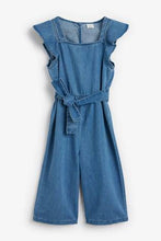 Load image into Gallery viewer, Frill Shoulder Cropped Jumpsuit - Allsport

