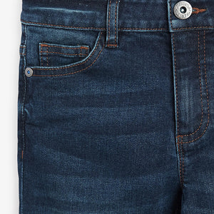 Indigo Regular Fit Five Pocket Jeans (3-12yrs) - Allsport