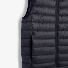 Load image into Gallery viewer, Black Quilted Gilet with DuPont Sorona® Insulation - Allsport
