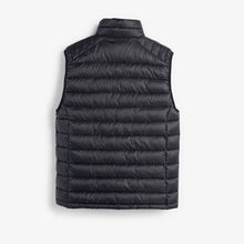 Load image into Gallery viewer, Black Quilted Gilet with DuPont Sorona® Insulation - Allsport

