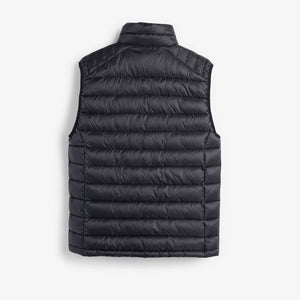 Black Quilted Gilet with DuPont Sorona® Insulation - Allsport