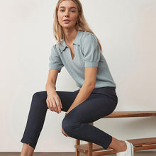 Load image into Gallery viewer, Navy Slim Trousers - Allsport
