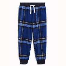 Load image into Gallery viewer, Blue Check Pyjamas 2 Pack (3-12yrs)
