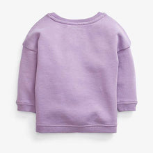Load image into Gallery viewer, Purple Minnie Mouse™ Licence Sweatshirt (3mths-6yrs) - Allsport
