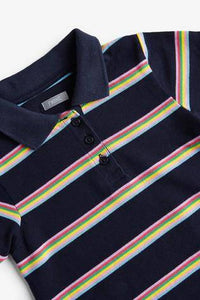 Polo Stripe Dress Rainbow - Allsport