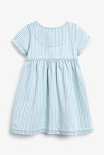 Load image into Gallery viewer, Blue Bunny Pocket Stripe Dress - Allsport
