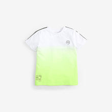 Load image into Gallery viewer, Yellow Ombre Taped T-Shirt (3-12yrs) - Allsport
