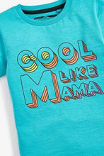 Load image into Gallery viewer, Teal Short Sleeve Cool Like Mama T-Shirt - Allsport
