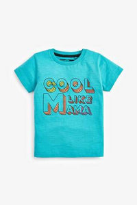 Teal Short Sleeve Cool Like Mama T-Shirt - Allsport