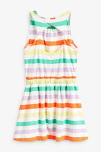 Load image into Gallery viewer, Twist Back Dress Fluro Stripe - Allsport
