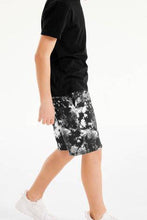 Load image into Gallery viewer, Monochrome Jersey Tie Dye Shorts  ( 3 to 12 yrs) - Allsport

